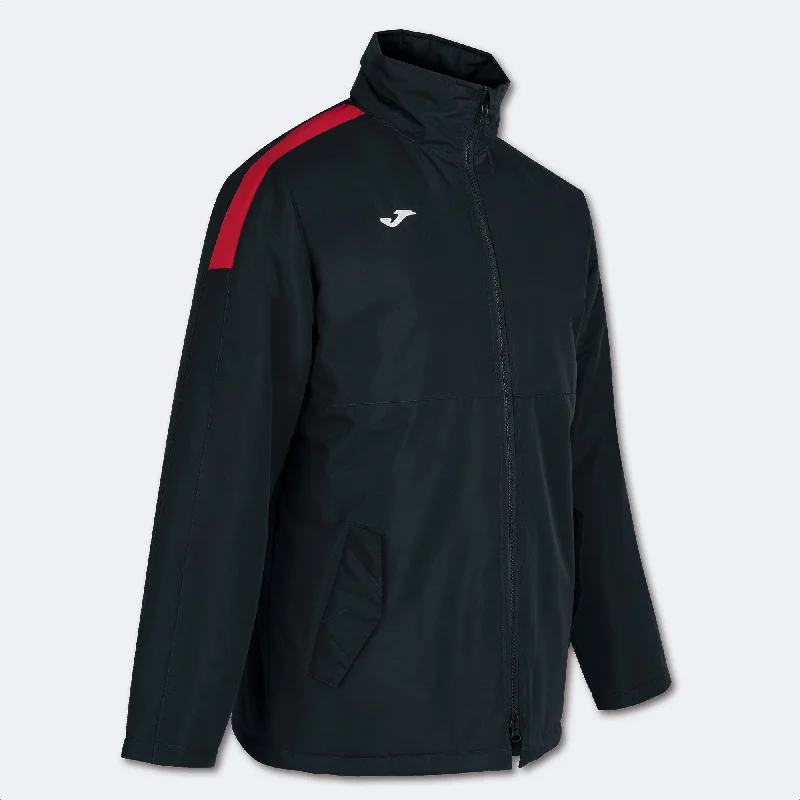 Joma Trivor Bench Jacket (Black/Red)