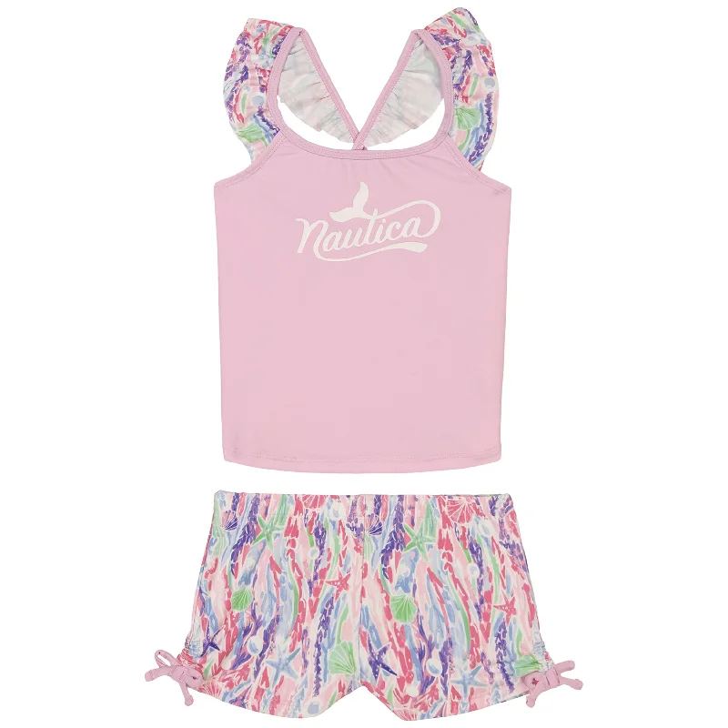 Nautica Little Girls' Sea Life Tankini Set (4-6X)