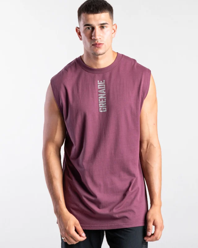 Men's Recruit Tank - Berry