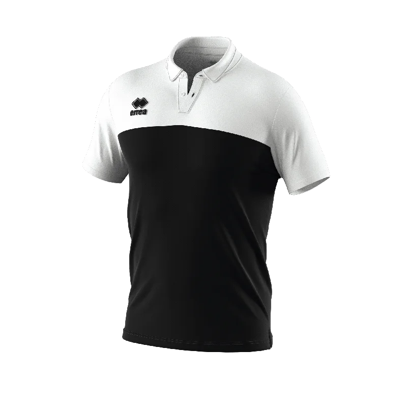 Errea Bob Polo Shirt (Black/White)