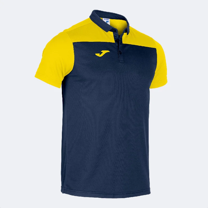 Joma Hobby II Polo (Dark Navy/Yellow)