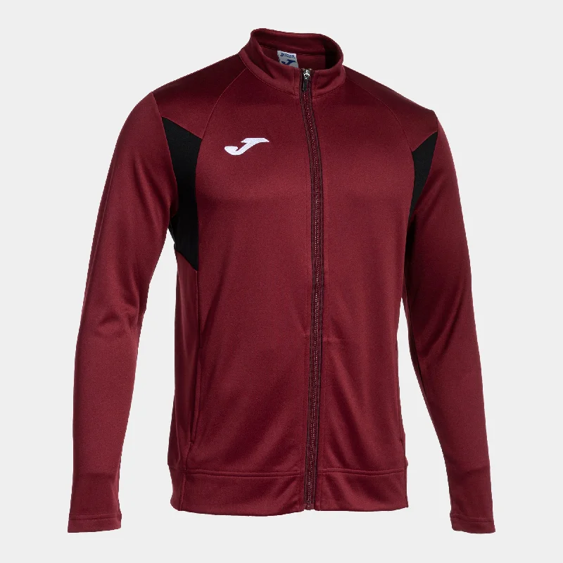 Joma Winner III Jacket (Wine/Black)