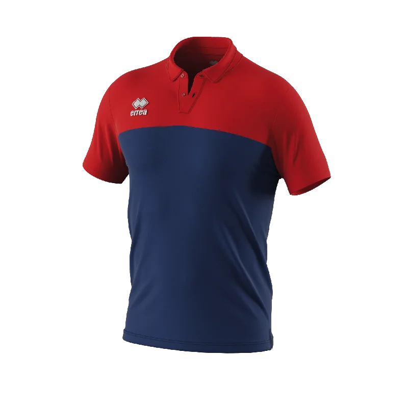 Errea Bob Polo Shirt (Navy/Red)