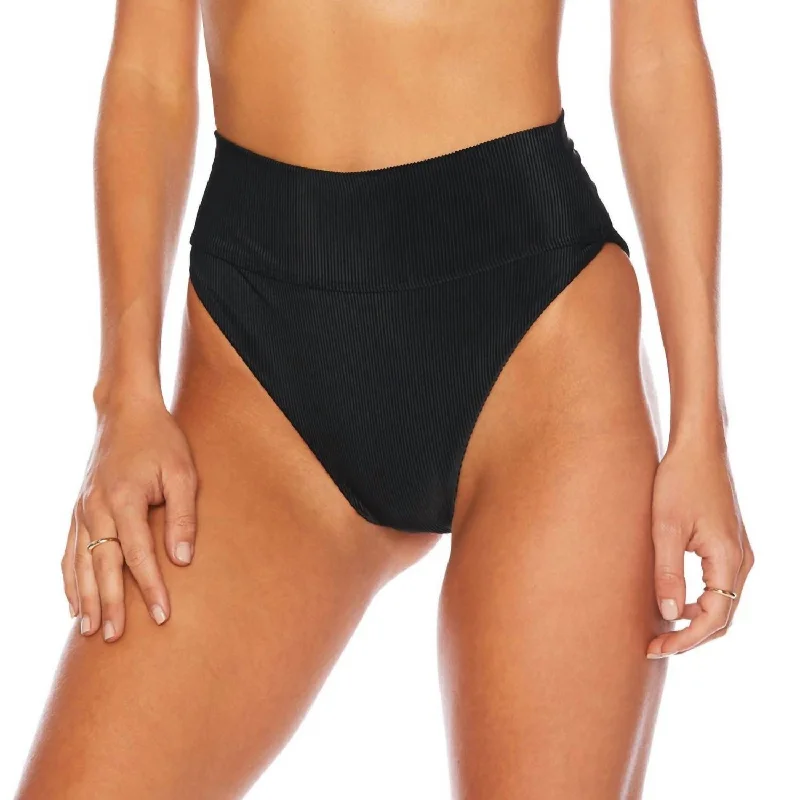 Highway Bikini Bottom In Black