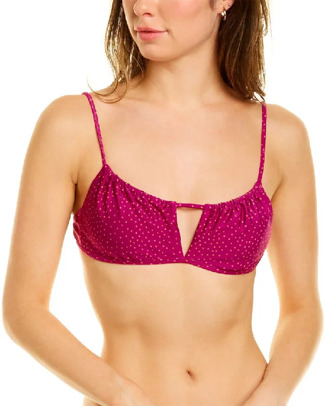 ViX Louise Nina Square Neck Bikini Top