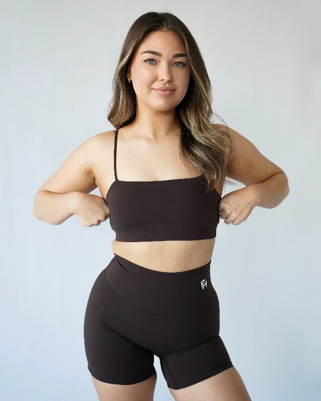 Bandeau Sports Bra - Teddy