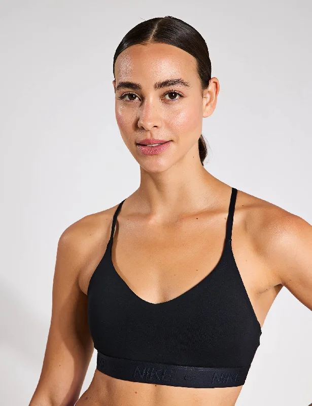 Indy Light Support Sports Bra - Black