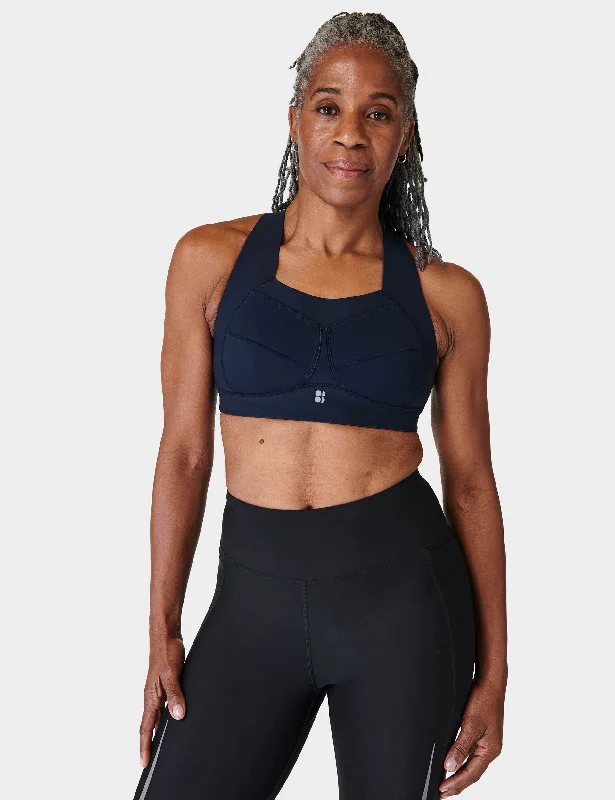 Zero Gravity Running Bra - Navy Blue A