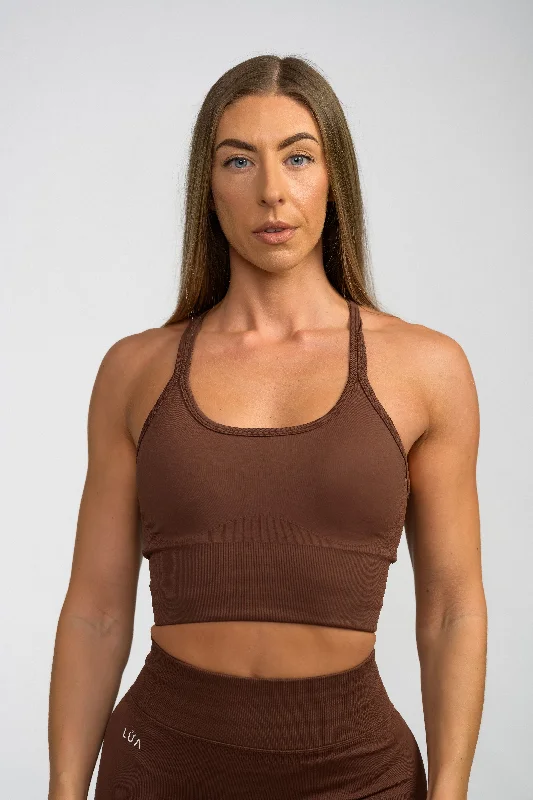 Ultimate Sports Bra Brown