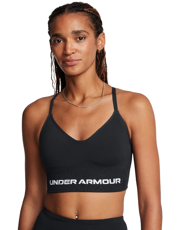 Vanish Seamless Low Sports Bra - Black/White