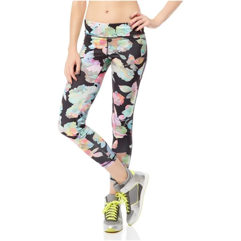 Aeropostale Womens Floral Active Athletic Track Pants