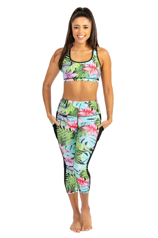 Bali Escape Capri Leggings