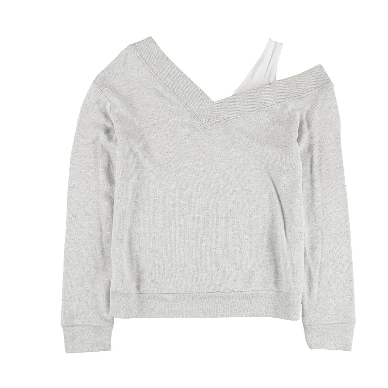 Bar Iii Womens Asymmetrical Sweatshirt