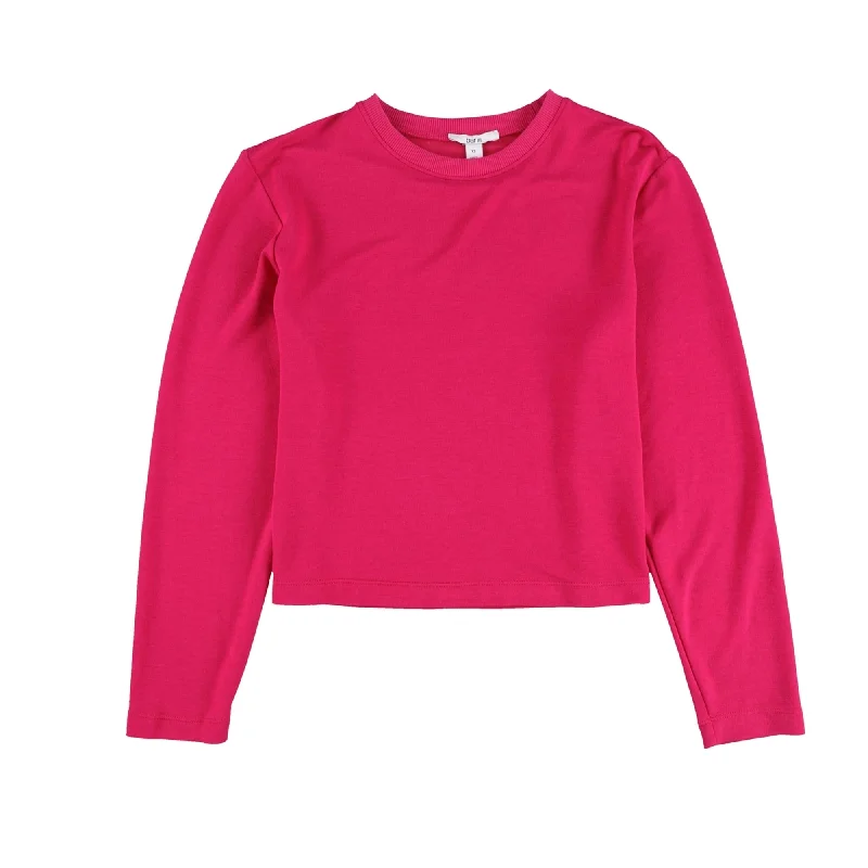 Bar Iii Womens Cropped Sweatshirt