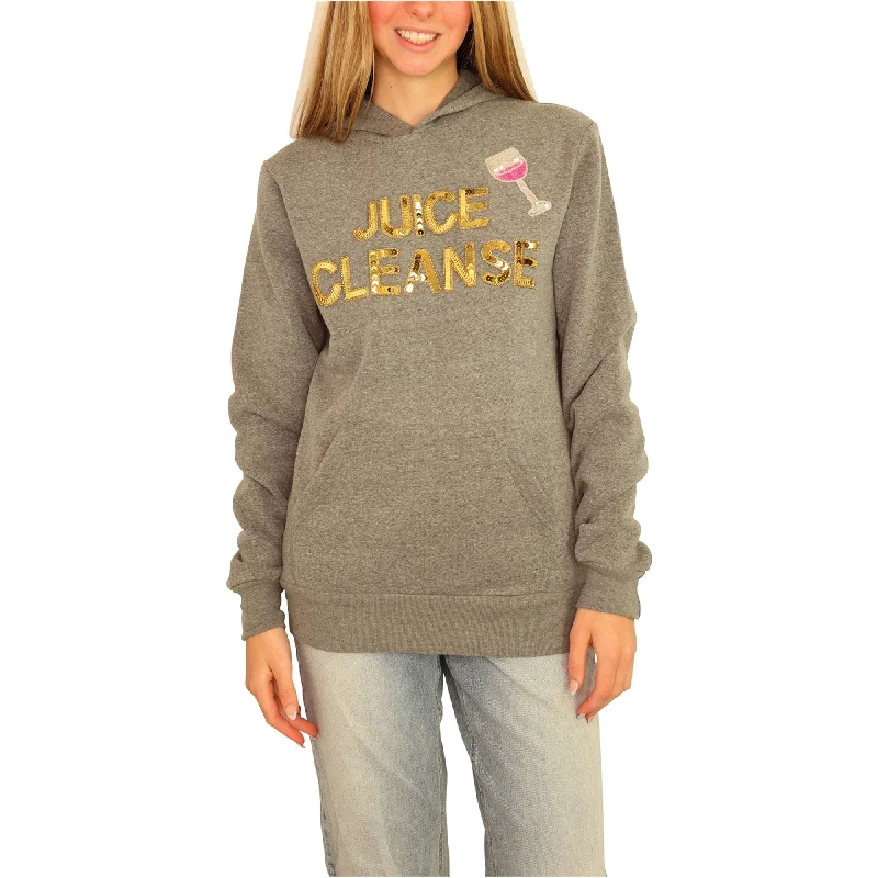 Bow & Drape Womens Juice Cleanse Hoodie Sweatshirt