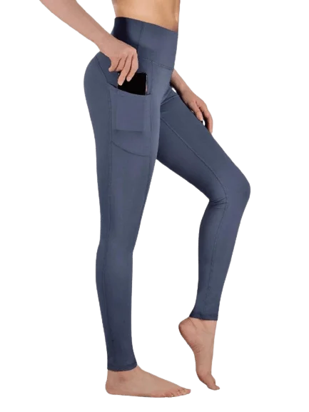 Charcoal Scrunch Bum Pocket Leggings