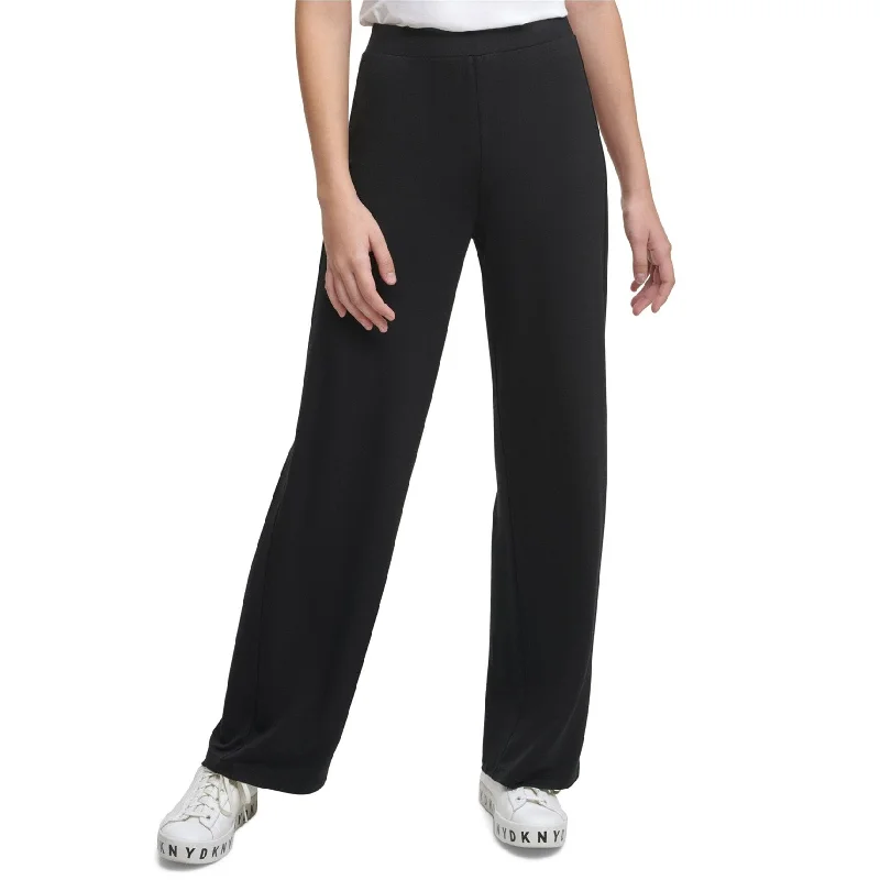 Dkny Womens Solid Yoga Pants