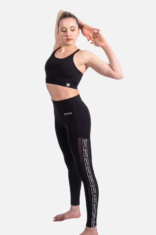 Energy Black High Waist Leggings