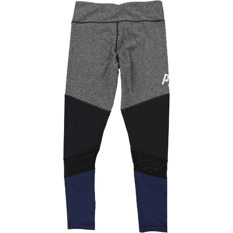 G-III Sports Womens San Diego Padres Compression Athletic Pants, Grey, Medium