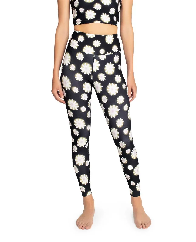 High Rise Leggings In Hazy Daisy