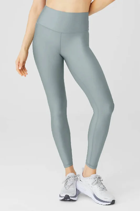 High Waist Airlift 7/8 Legging In Cosmic Grey