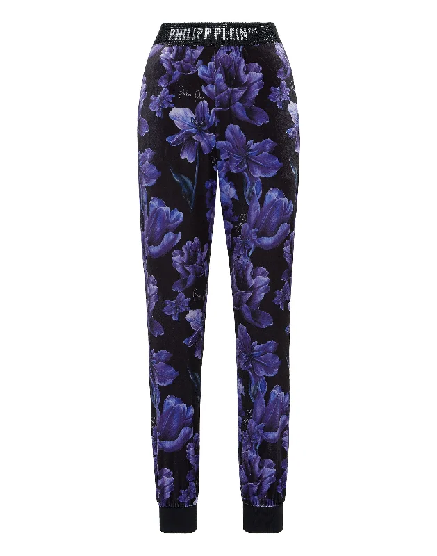 Jogging Trousers Flowers