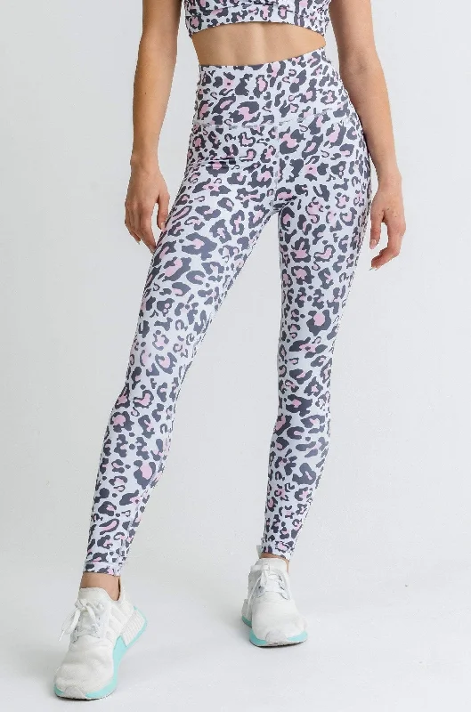 Jungle Leggings - Pink Leopard