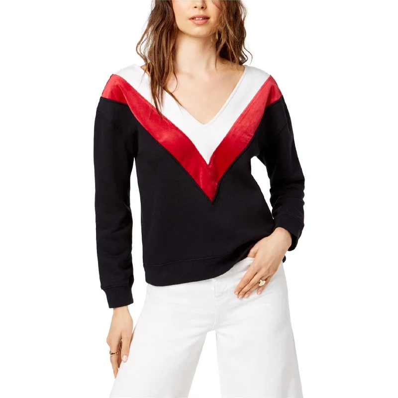 Kendall Kylie Womens Chevron Sweatshirt