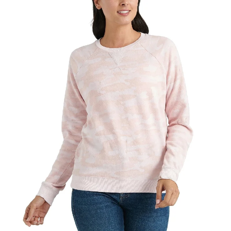 Lucky Brand Women's Classic Crewneck Sweatshirt Size Pink Size M - Medium