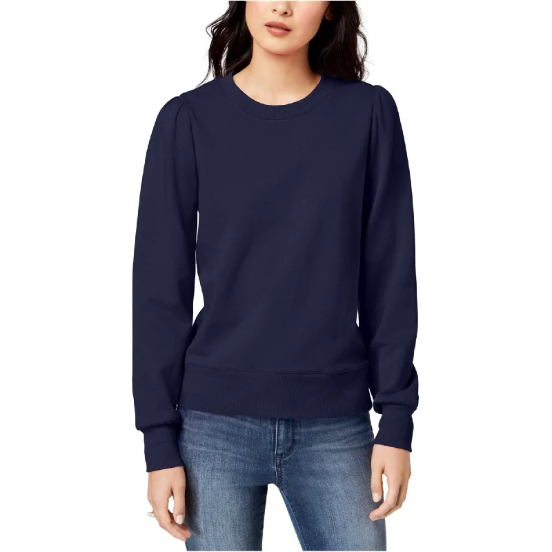 Maison Jules Womens Blouson-Sleeve Sweatshirt