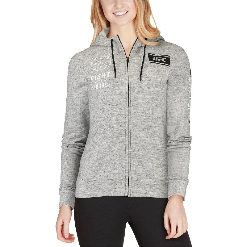 Reebok Womens Fight For Yours Hoodie Sweatshirt