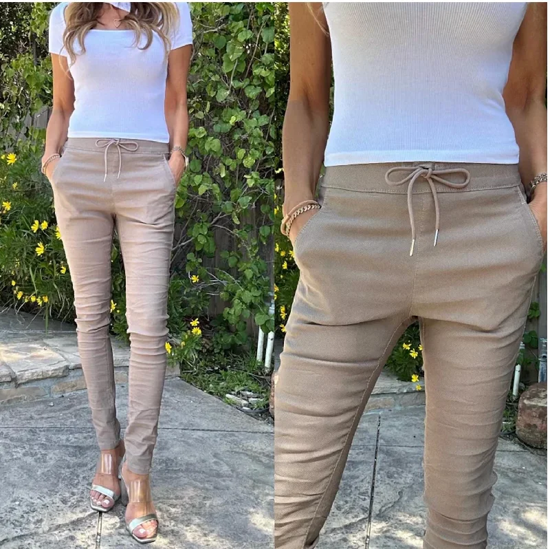 Shely Pant In Bronze