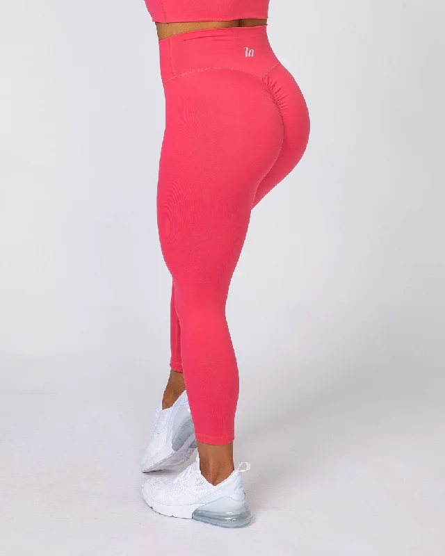 Signature Scrunch 7/8 Leggings - Watermelon