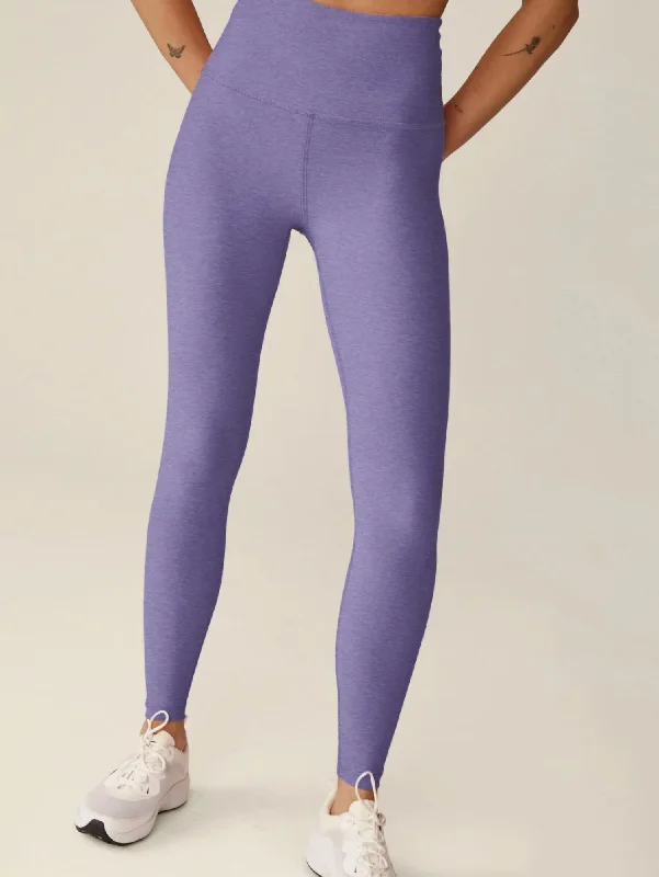 Spacedye Caught Legging In Indigo Heather