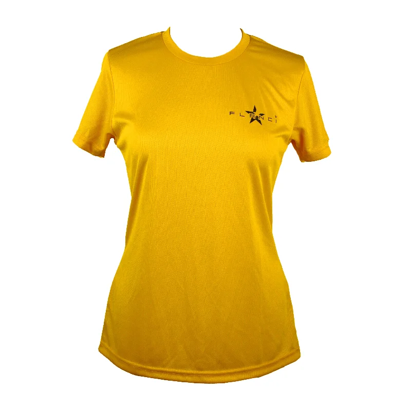 Women's T-Shirt | FLANCI Logo Yellow